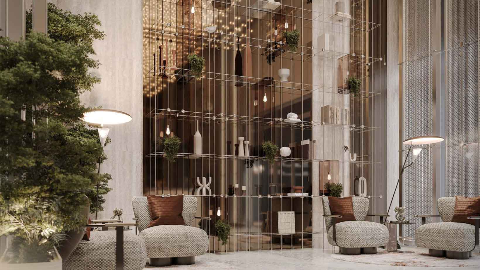 The Reception and the Lobby Area at Sea Cliff is State of Art