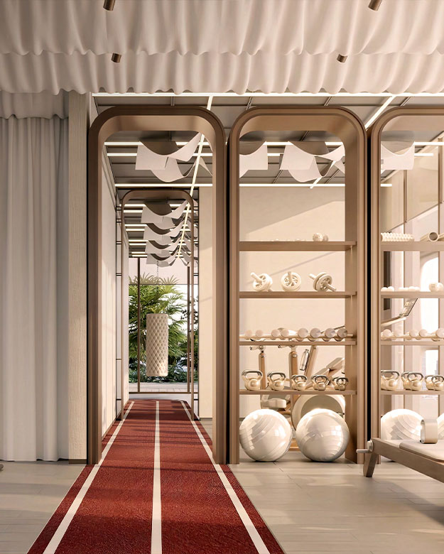 Lift-Heavy Dedicated Heavy Workout Room in the Amenities