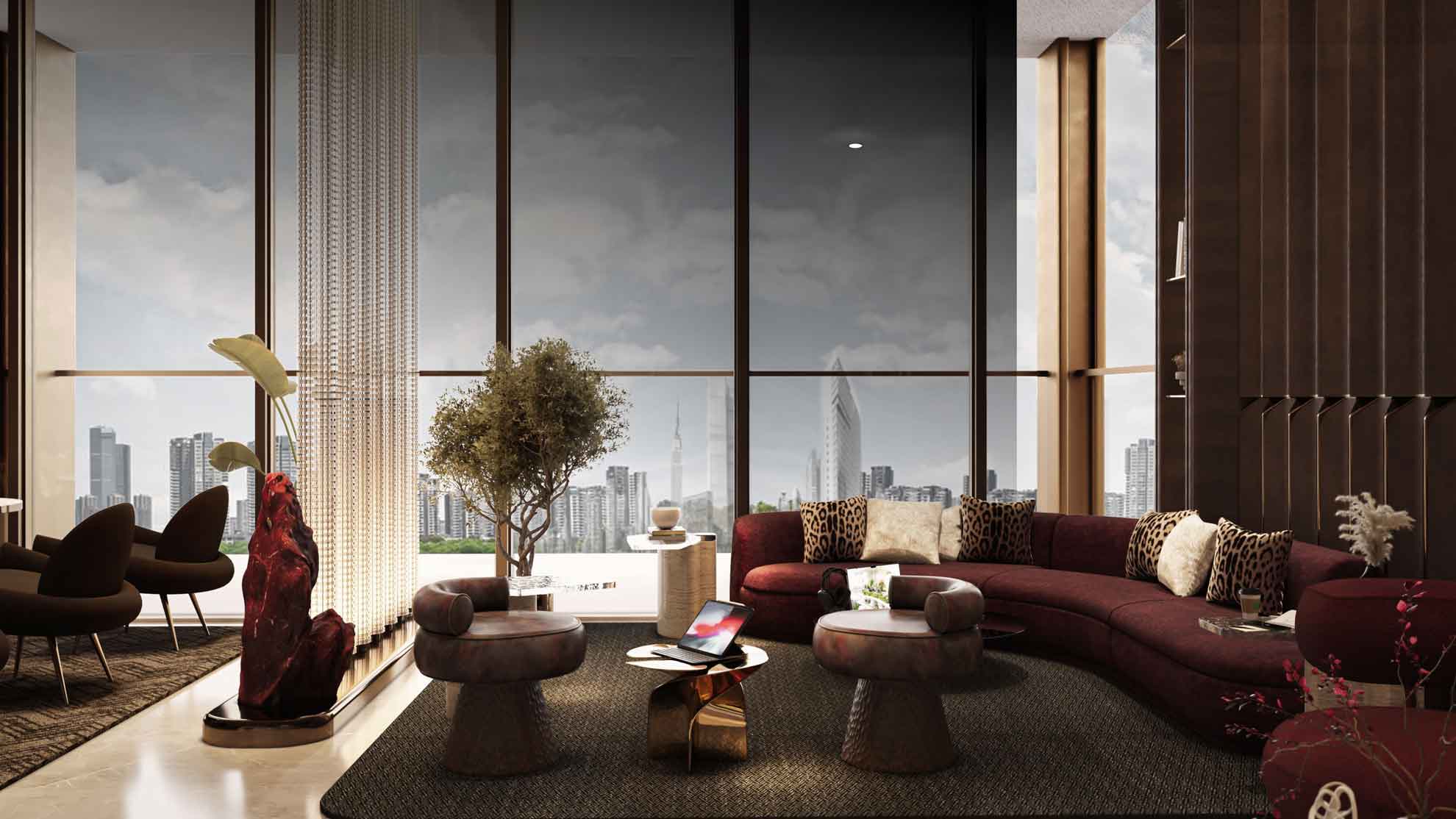 Massive Living and Dining with Fully Furnished Homes at The Symphony