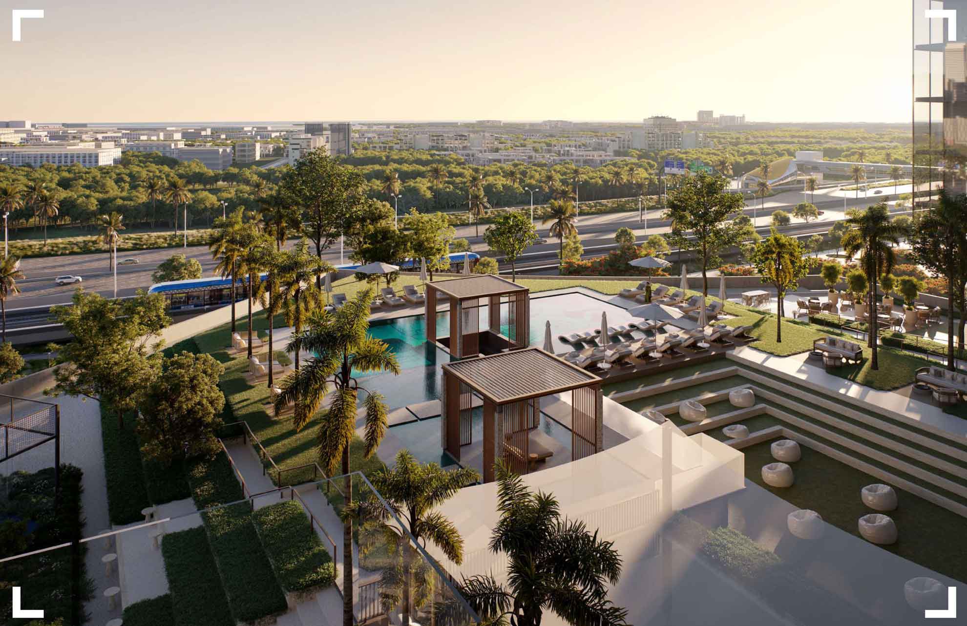 Amenities offered with resort style living