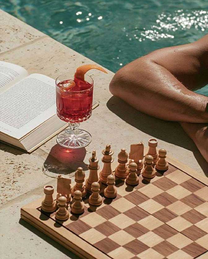 Rooftop Pool Escape made for Sun, Skyline and Slow Hours